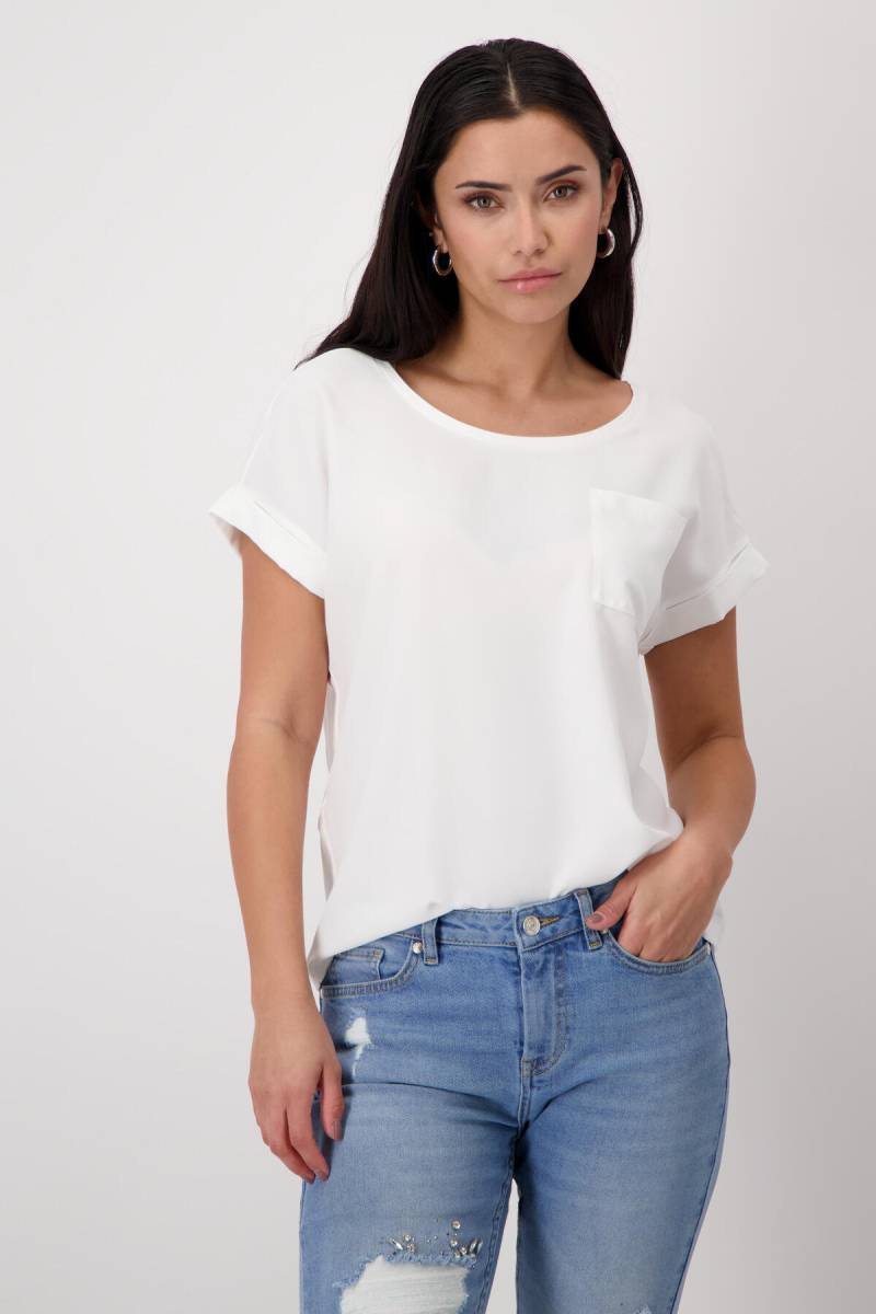 monari - Basic Blusenshirt off-white - Gr. - 42 von monari