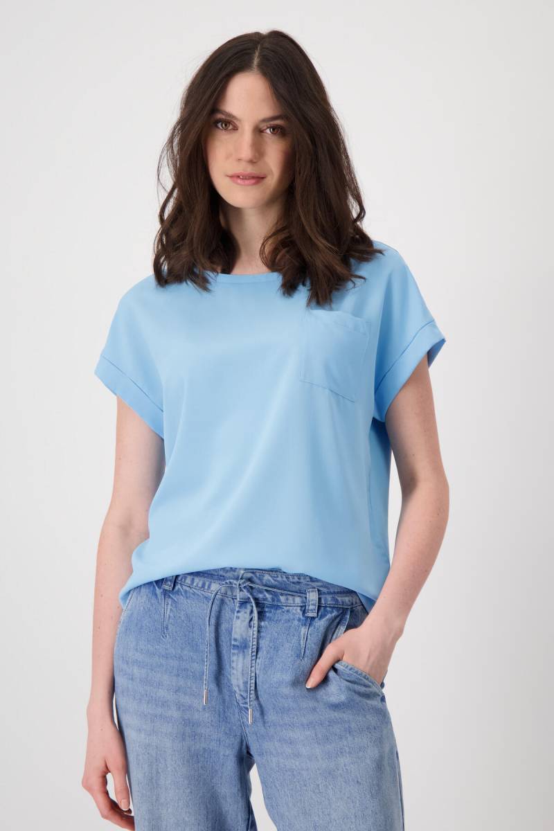 monari - Basic-Blusenshirt spring water - Gr. - 38 von monari