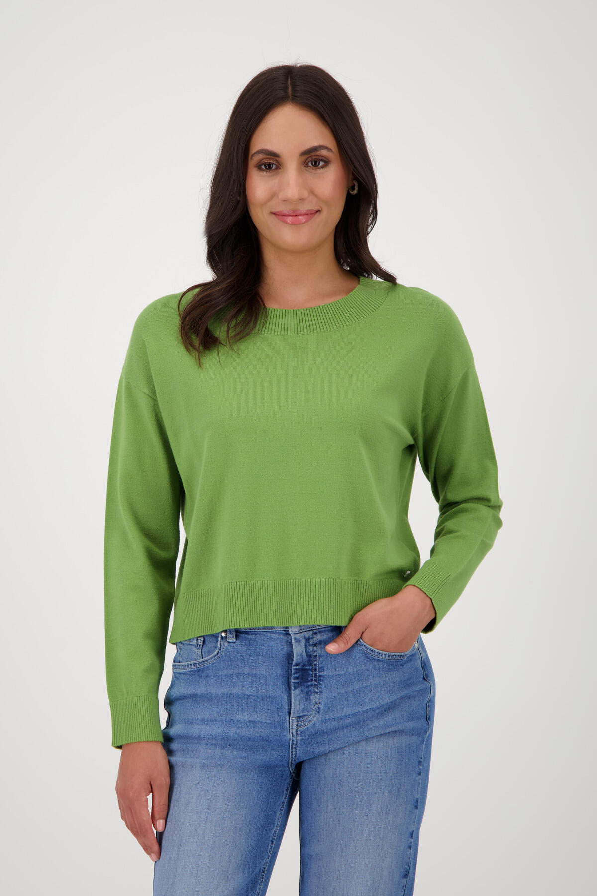 monari - Basic-Strickpullover - Gr. - 34 von monari