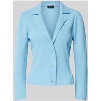 monari Blazer mit Strukturmuster in Hellblau, Größe 40 von monari