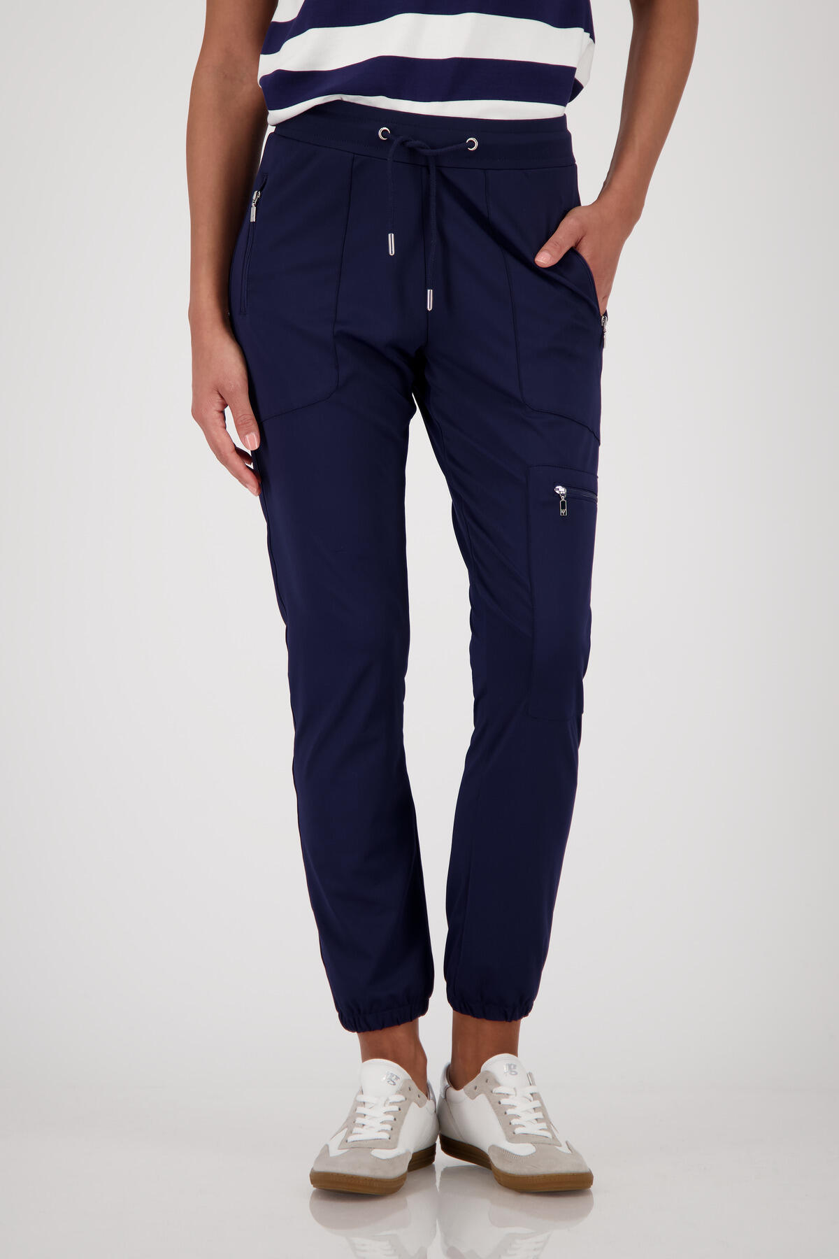 monari - Cargo Hose navy blue - Gr. - 36 von monari