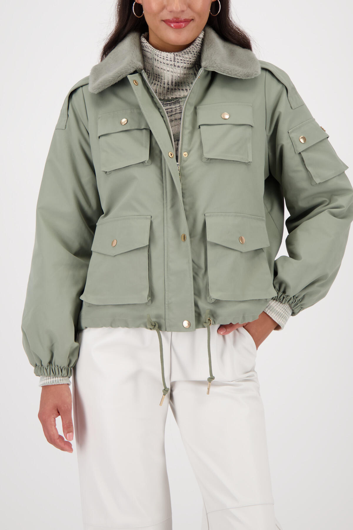 monari - Cargo Jacke sage - Gr. - 40 von monari