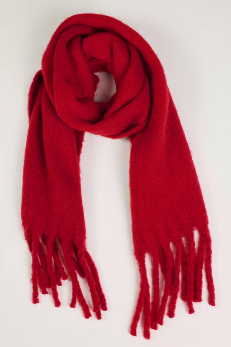 monari - Flauschiger Schal chimney red - Gr. - OS von monari