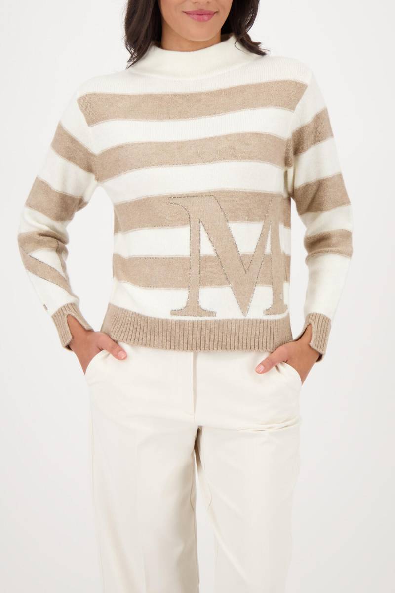 monari - Pullover mit Streifenmuster - Gr. - 44 von monari