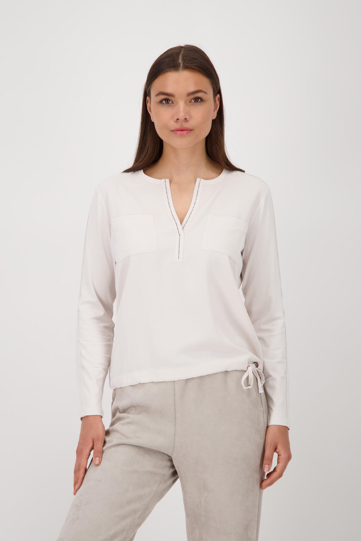 monari - Schluse mit Schmuck oat milk - Gr. - 42 von monari