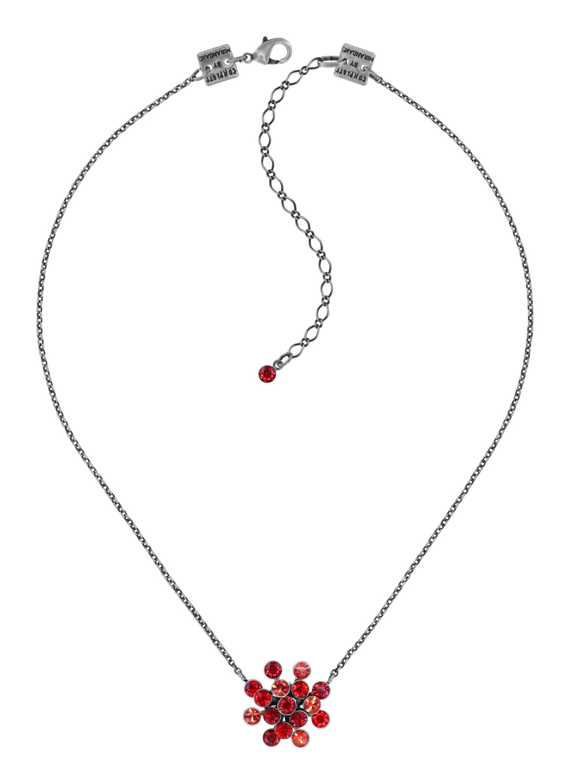 konplott - Kette - Magic Fireball rot/silver von konplott