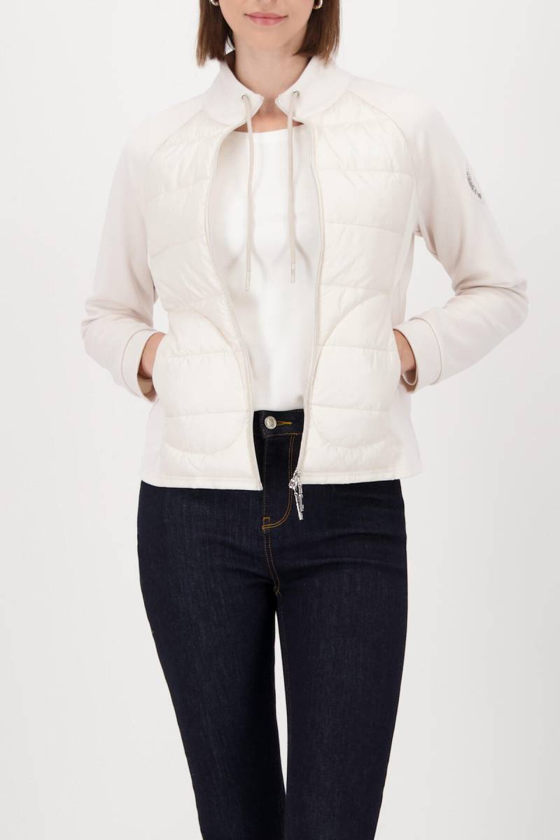 monari - Steppjacke mit Neopren almond - Gr. - 40 von monari