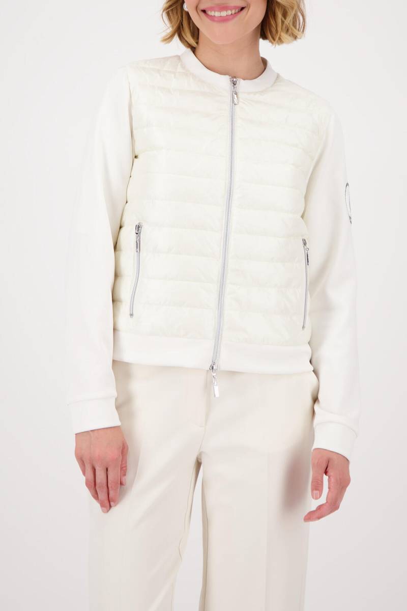 monari - Steppjacke mit Neopren cashmere - Gr. - 38 von monari