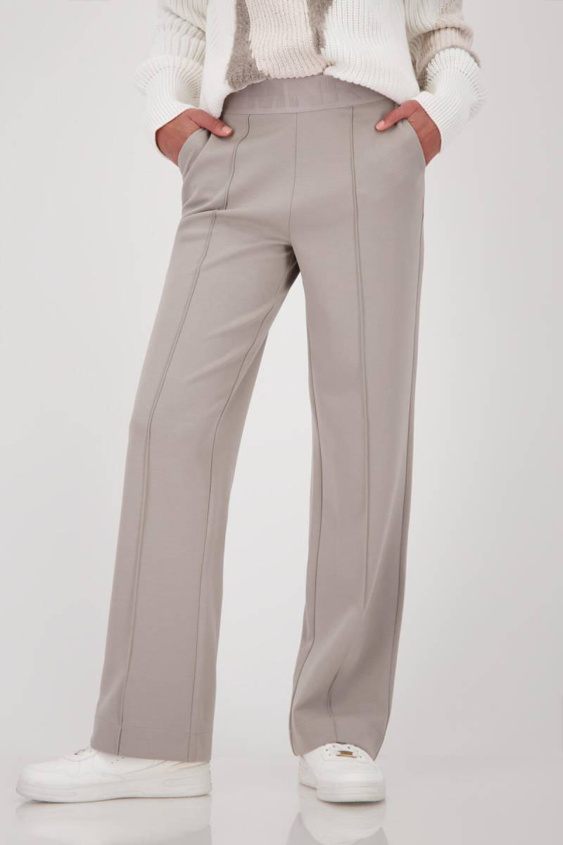 monari - Straight-Leg-Hose mit breitem Bund - Gr. - 40 von monari