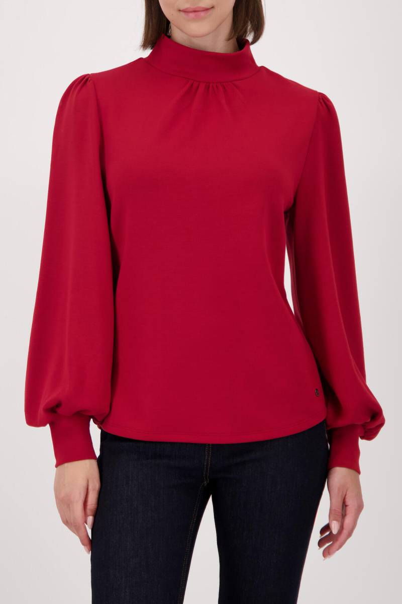 monari - Sweatshirt mit Puffärmeln chimney red - Gr. - 42 von monari