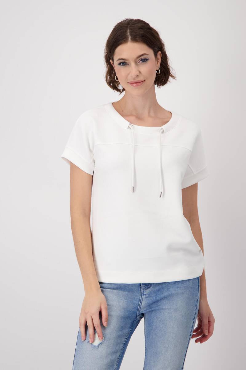 monari - Sweatshirt mit Schmuck off-white - Gr. - 38 von monari