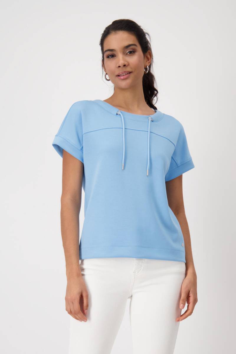 monari - Sweatshirt mit Schmuck spring water - Gr. - 38 von monari