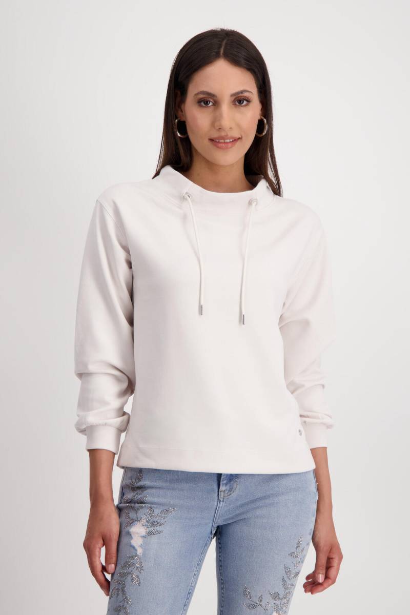 monari - Sweatshirt mit Stehkragen sandshell - Gr. - 44 von monari
