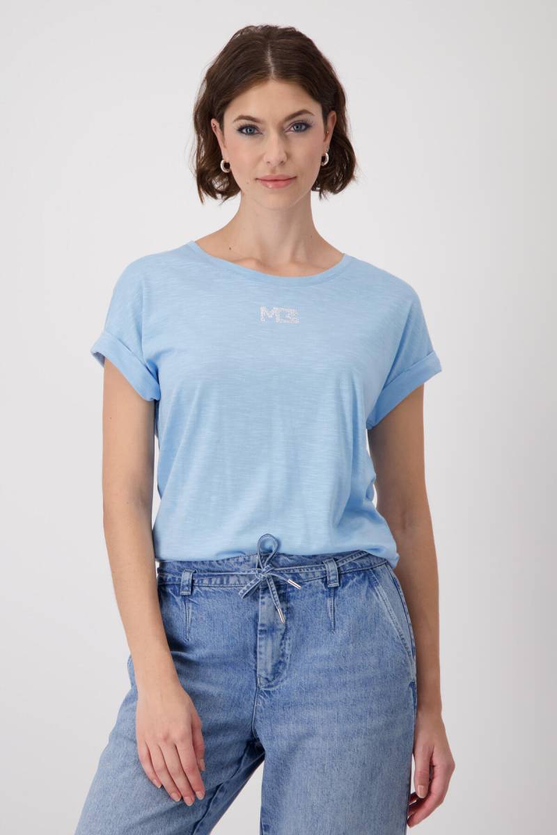 monari - T-Shirt mit Schmuck spring water - Gr. - 42 von monari