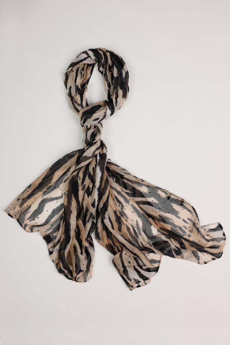 monari - Tuch mit Tigermuster whisky gemustert - Gr. - OS von monari