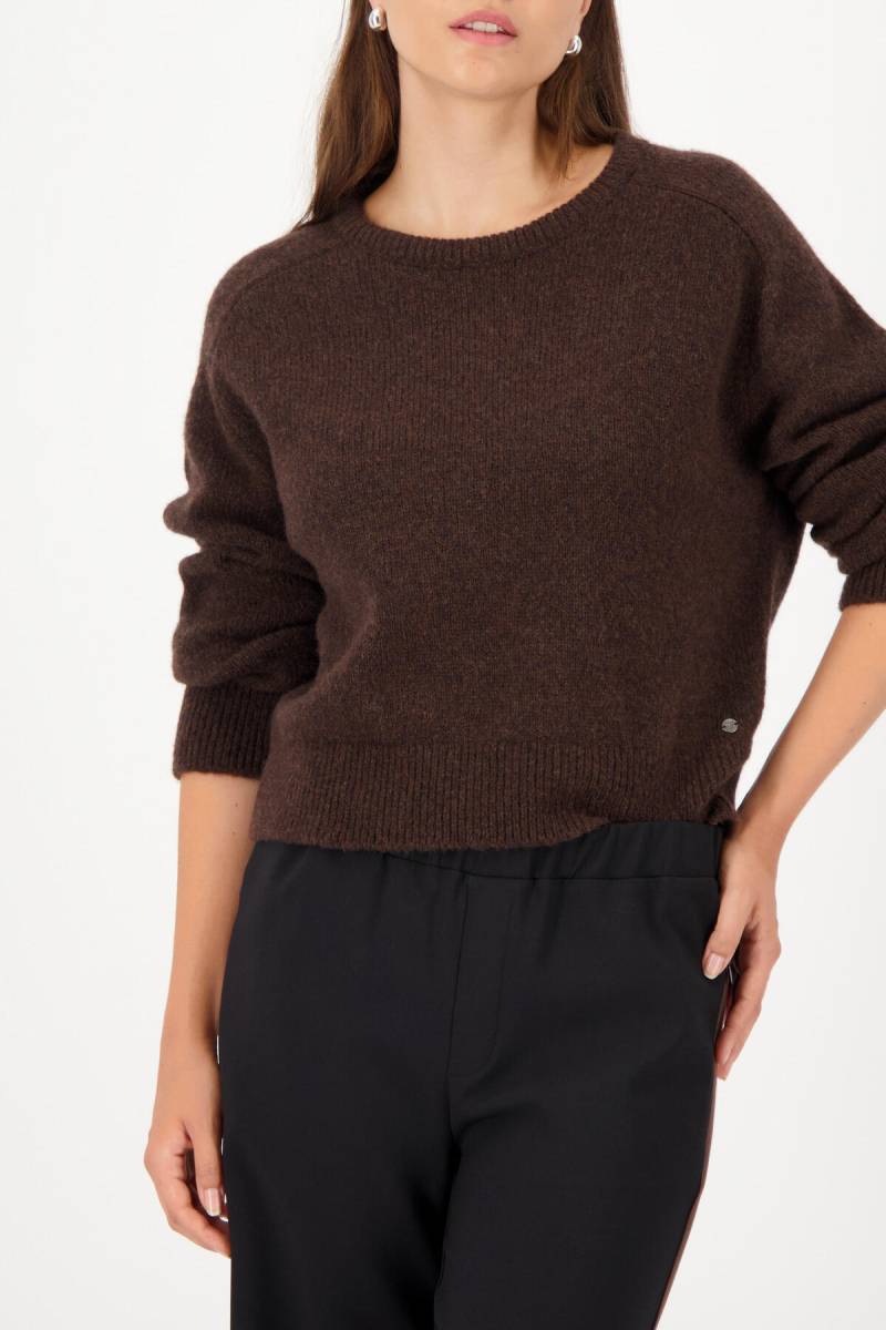 monari - Weicher Strickpullover brownie - Gr. - 46 von monari