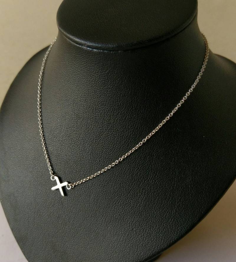 Handgemachte 925 Sterling Silber Halskette von mondosilver