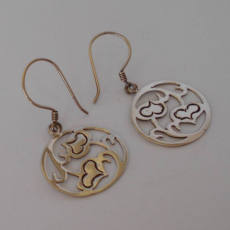 Handgemachte 925 Sterling Silber Ohrringe Handgemachte 925 Sterling Silber Ohrringe von mondosilver