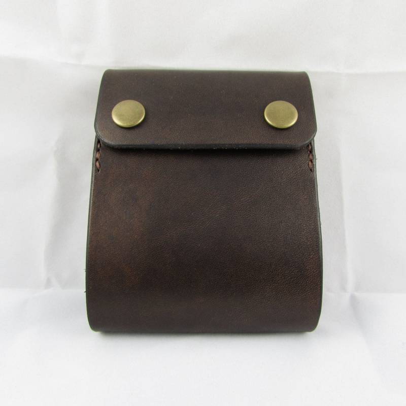 Tür Lang Scheckheft Mehr Dunkle Braune Karten von monguyleather