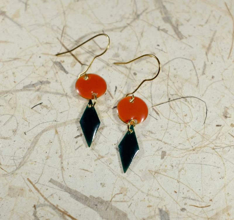 Zarte Ohrstecker Minimal, Geometrie-Form Zarte Ohrstecker Minimal, Geometrie-Form von monicamurillojewels