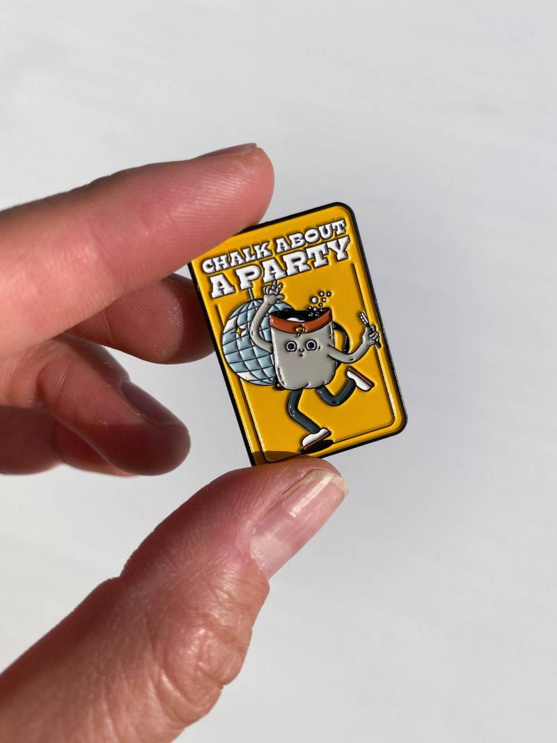 Kreidebeutel Pin, Kletternadel, Kletterzubehör, Geschenke Für Kletterer, Klettergeschenke von monopkt