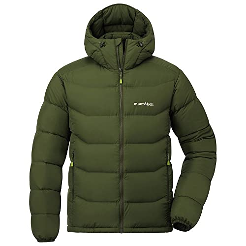 Mont-Bel Herren Upland Parka, grün (Dark Forest), S von mont-bell(モンベル)