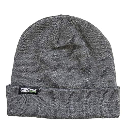 Montana Herren Beanies Classic grau Einheitsgröße von Montana