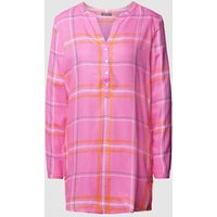 Montego Bluse mit Tunikakragen in Pink, Größe 34 von montego