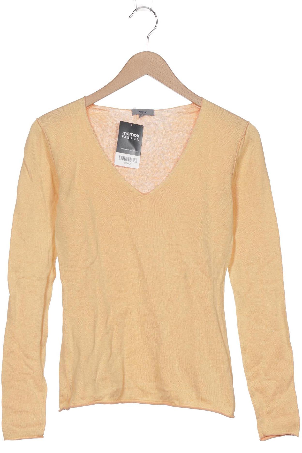 Montego Damen Pullover, gelb, Gr. 34 von montego