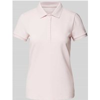 Montego Regular Fit Poloshirt in unifarbenem Design in Rose, Größe XXL von montego