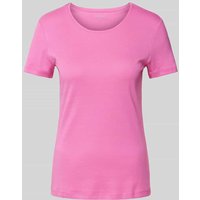 Montego T-Shirt in Melange-Optik in Pink, Größe M von montego