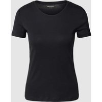 Montego T-Shirt mit Rundhalsausschnitt in Black, Größe XXL von montego
