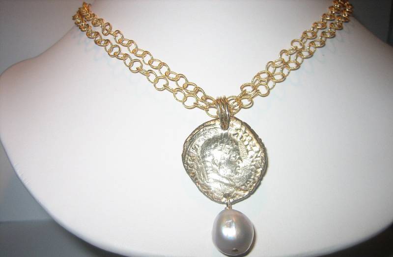 Einstellbare Münze Anhänger von monteirodesigns