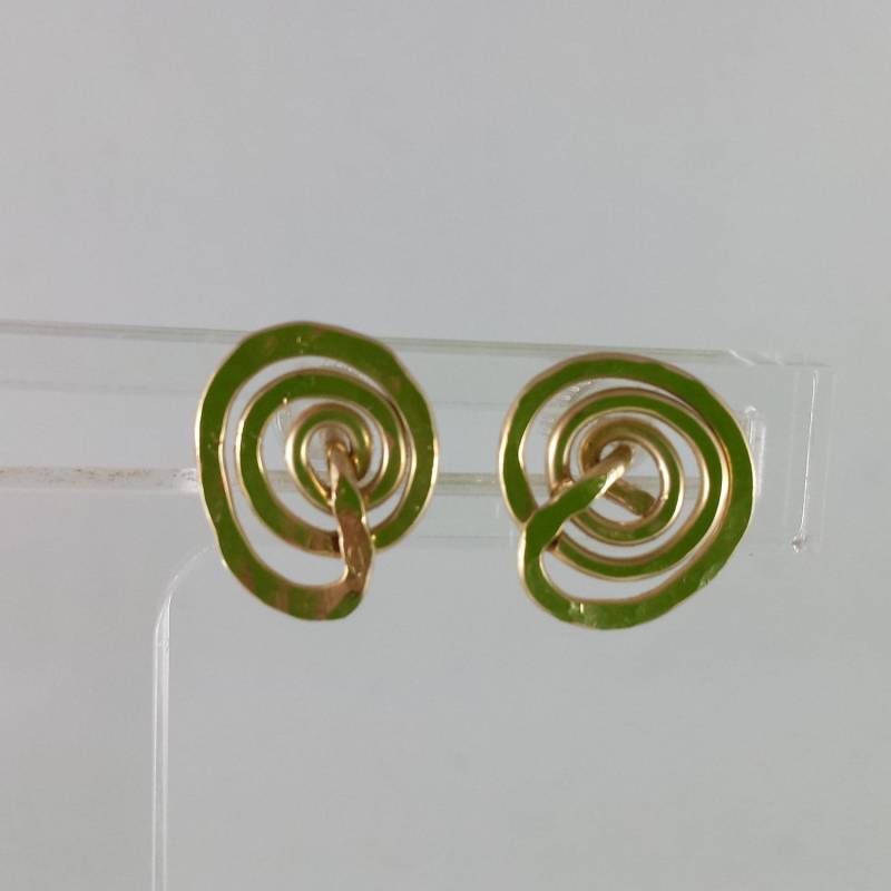 Gold Und Silber Ohrstecker Gold Und Silber Ohrstecker von monteirodesigns