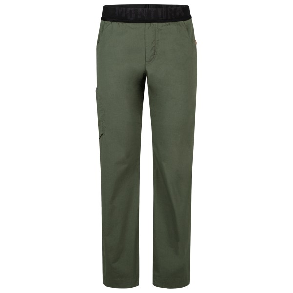 Montura - Guna Pants - Kletterhose Gr S oliv von montura