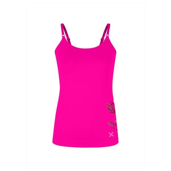 Montura - Women's Flower Seamless Canotta - Top Gr M rosa von montura