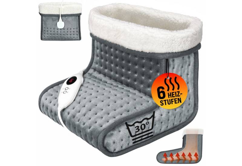 monzana Elektrofußwärmer Elektrofußwärmer, 1-tlg., elektrischer Fußwärmer 6 Heizstufen 90min Timer Größe 47 Fußheizung von monzana