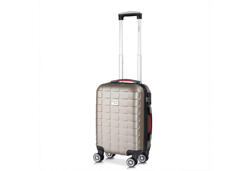 monzana Hartschalen-Trolley Exopack Line, 4 Rollen von monzana