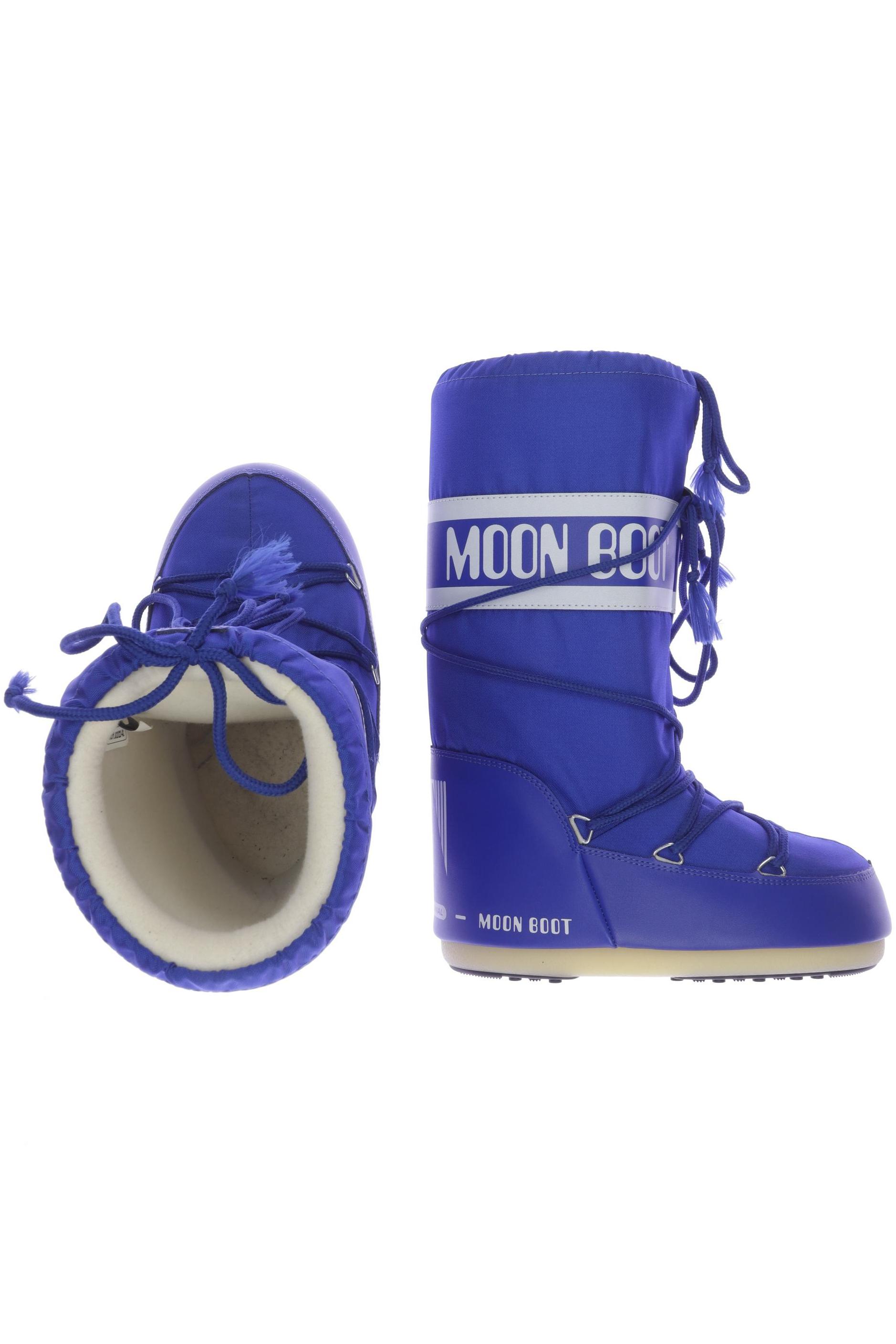 Moon Boot Damen Stiefel, blau von moon boot