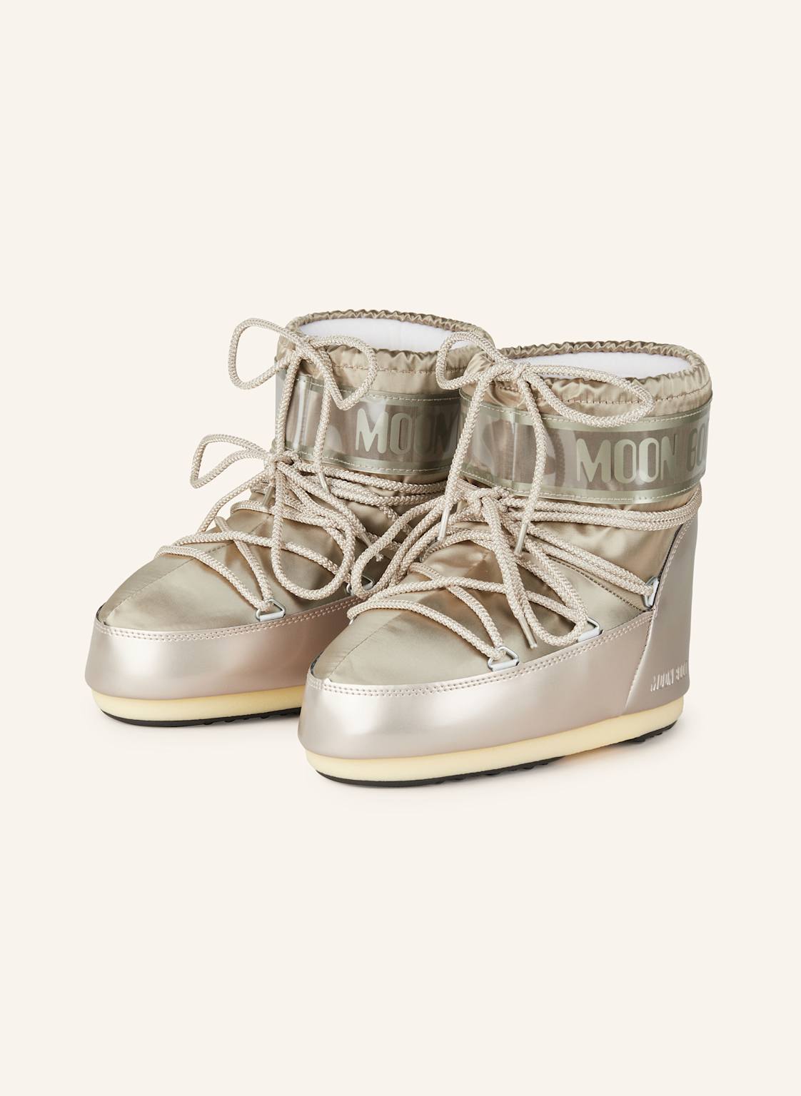 Moon Boot Moon Boots Icon Low Glance gold von moon boot
