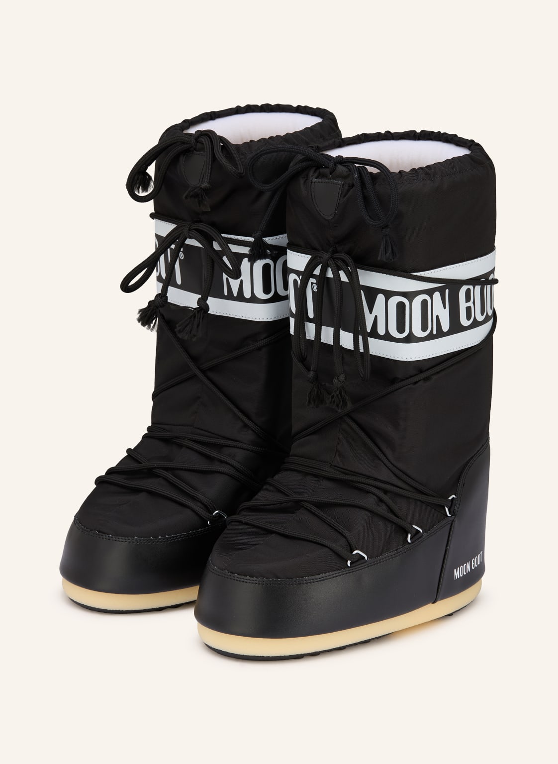 Moon Boot Moon Boots Icon Nylon schwarz Moon Boot Moon Boots Icon Nylon schwarz von moon boot