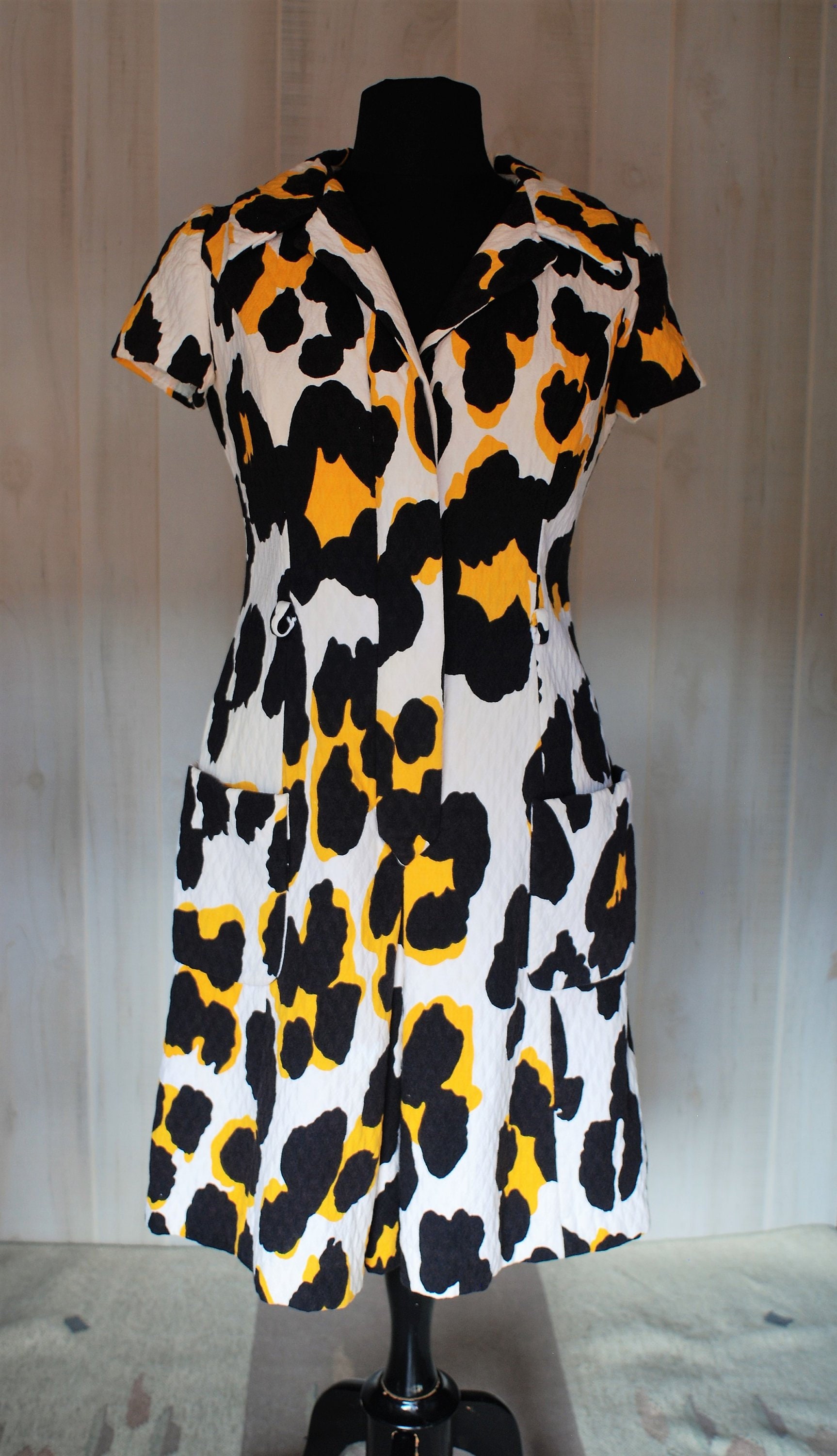1960Er/60Er Jahre Vintage Lillie Rubin Kleid Mit Taschen 1960Er/60Er Jahre Vintage Lillie Rubin Kleid Mit Taschen von mooncityvintageshop