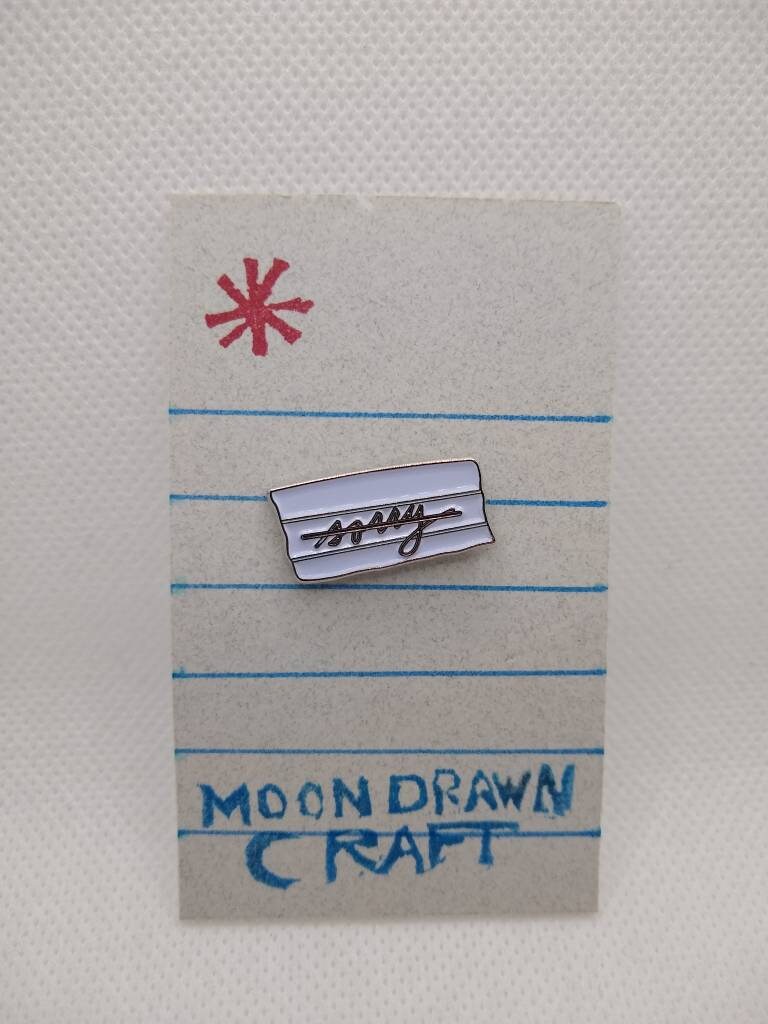 Es Tut Mir Leid Anstecknadel | Soft Emaille Es Tut Mir Leid Anstecknadel | Soft Emaille von moondrawncraft