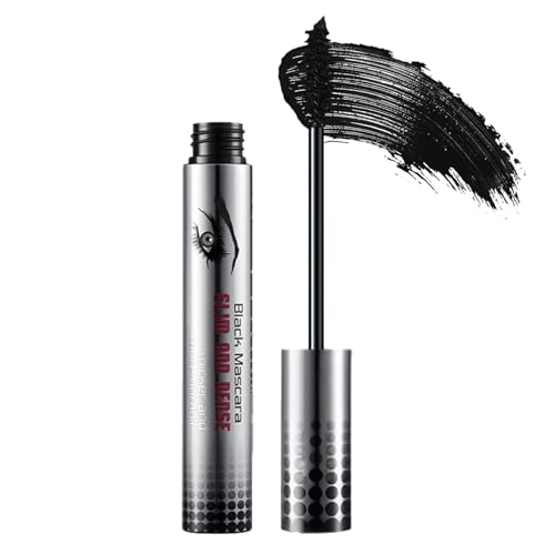 4D Seidenfaser-Wimpernmascara | Langanhaltende 4D Fiber Curl Seidenfaser-Mascara | Voluminöse schwarze Wimperntusche für flüssige Wimpernverlängerungen für Volumen und Länge, den ganzen Tag oonyan von moonyan