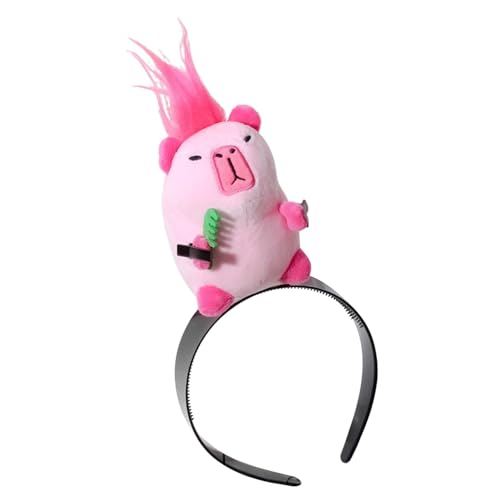 moonyan Makeup Stirnband Tier,Niedliches Capybara Stirnband | Makeup Face Wash Stirnband Dekor - Niedliche und lustige Foto-Requisiten für Hautpflege, Sport, Dusche, Make-up, Gesichtsreinigung von moonyan