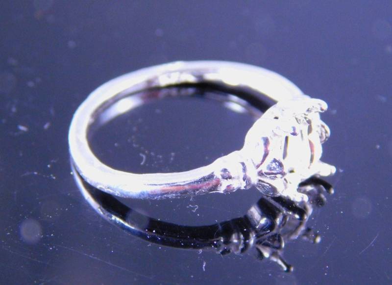 6231 Sterling Silber Ring 7x5 Mm Oval Facettiert Edelstein, Größe 7 [Kostenloser Versand Und Größe] von moosecryjewelry