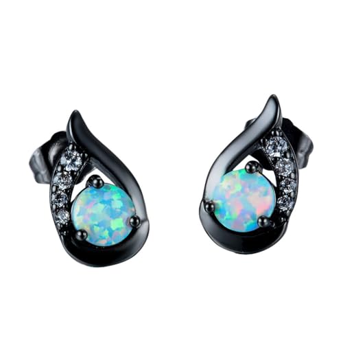mophrati 2x kleine Ohrstecker für Damen aus Silber, vielseitige und elegante Damenohrringe, kleine Ohrringe, wunderbare Geschenke, Schwarz mophrati 2x kleine Ohrstecker für Damen aus Silber, vielseitige und elegante Damenohrringe, kleine Ohrringe, wunderbare Geschenke, Schwarz von mophrati