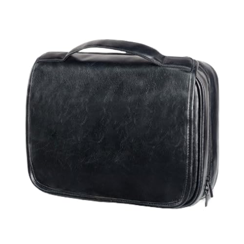 mophrati 3 in 1 Herren Business PU Waschtasche Große Kapazität Aufbewahrungsfach Make-up Tasche Aufbewahrungstasche Herren Badezimmer Tasche, Schwarz , 29.5*10*22CM, Wie beschrieben mophrati 3 in 1 Herren Business PU Waschtasche Große Kapazität Aufbewahrungsfach Make-up Tasche Aufbewahrungstasche Herren Badezimmer Tasche, Schwarz , 29.5*10*22CM, Wie beschrieben von mophrati
