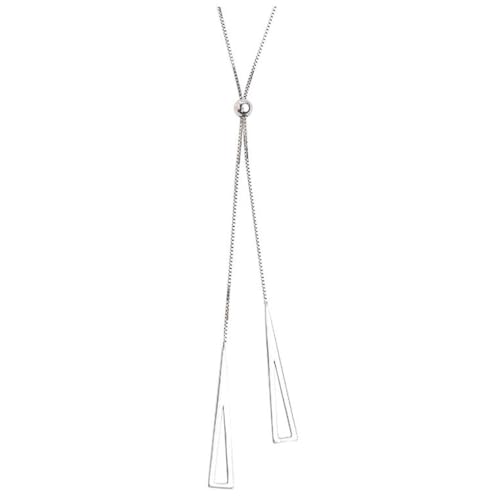 mophrati 925 Silber Frauen Halskette Tragbarer Ersatz Koreanisch Verstellbares Büro Reisen Fotografieren Choker Ornament von mophrati