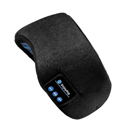mophrati Bluetooth kompatible Musik Augenabdeckung Smart Shading Eyes Patch 3D Anrufbeantworter Sleep Blinder Rest Relaxing Travel Bedroom von mophrati